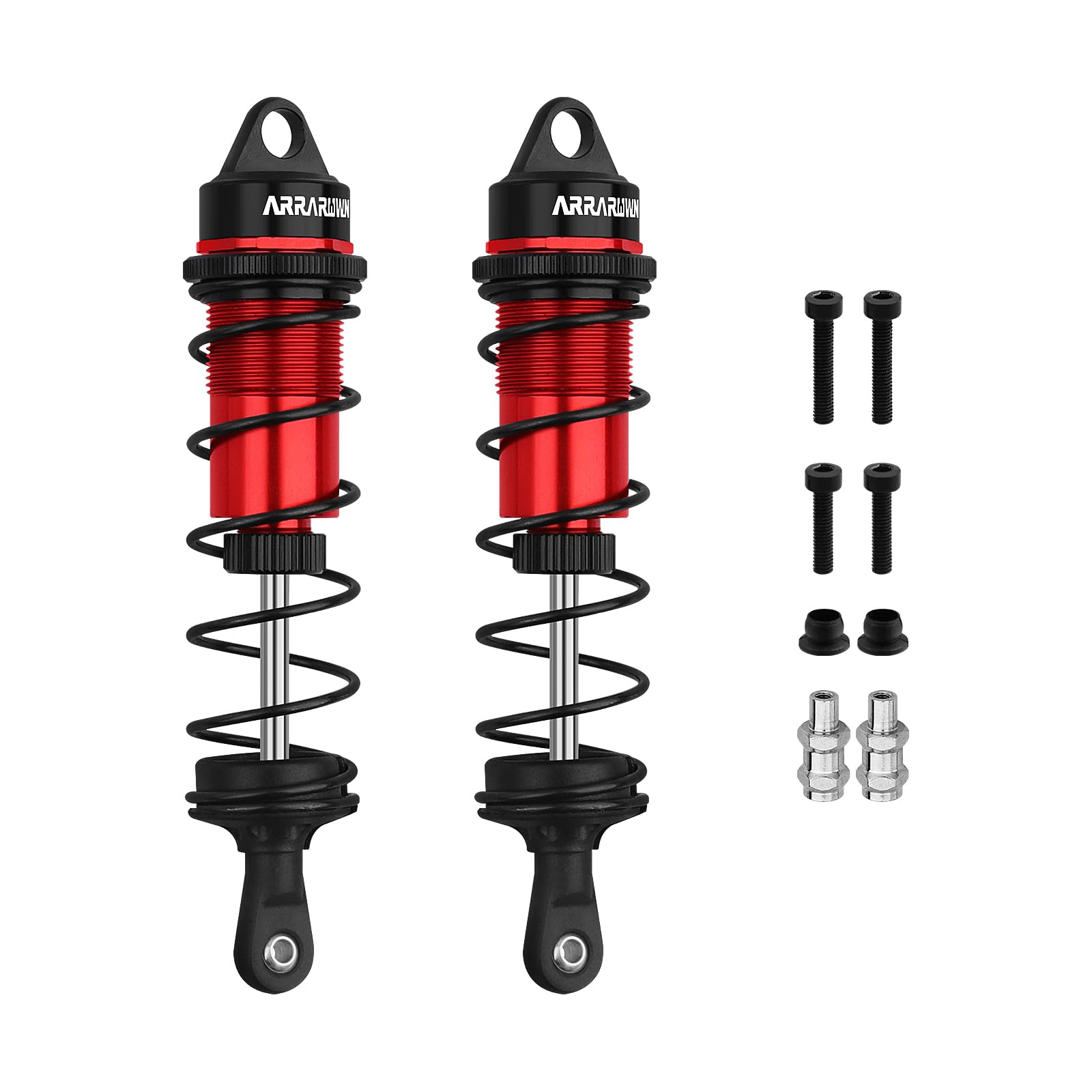 Amazon.com: RC Shock Absorbers, 2PCS 1/8 110mm RC Car Front Shocks